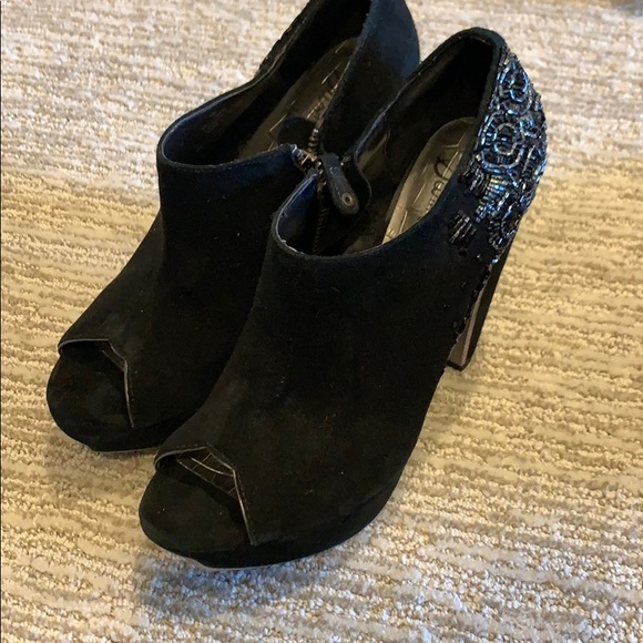 Sam Edelman Open toe booties - Picture 2 of 4